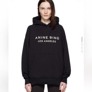 Anine Bing ‘Alto’ Black Sweatshirt